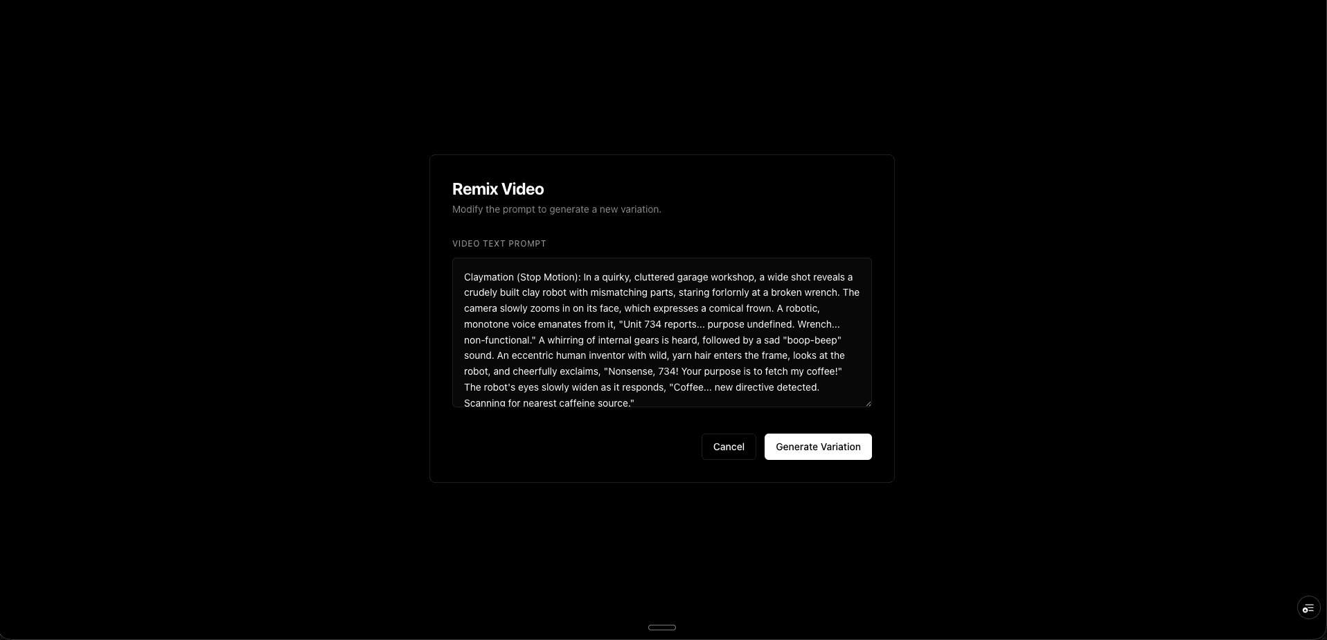 Prompt Engineering Modal