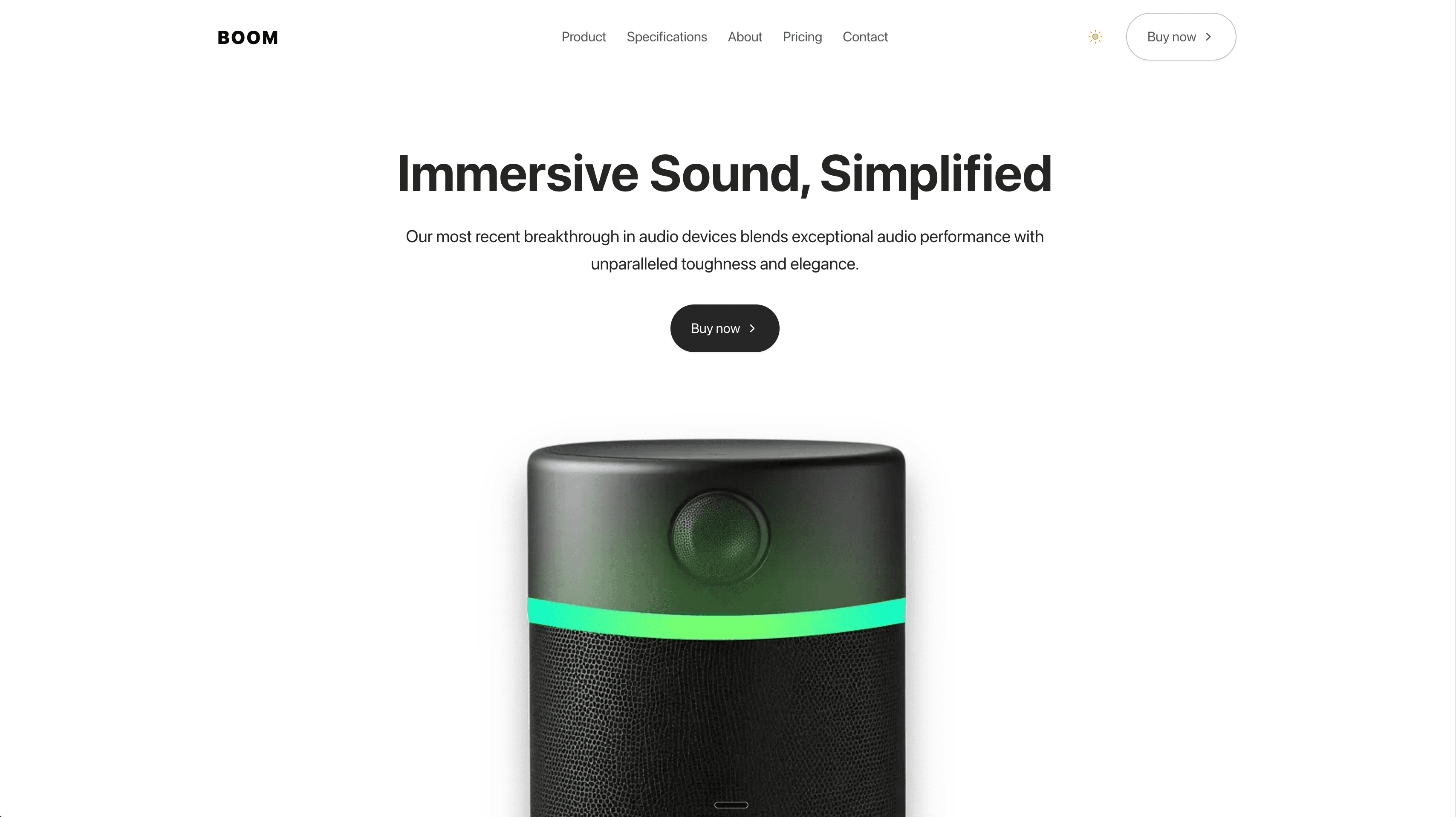 Landing Page
