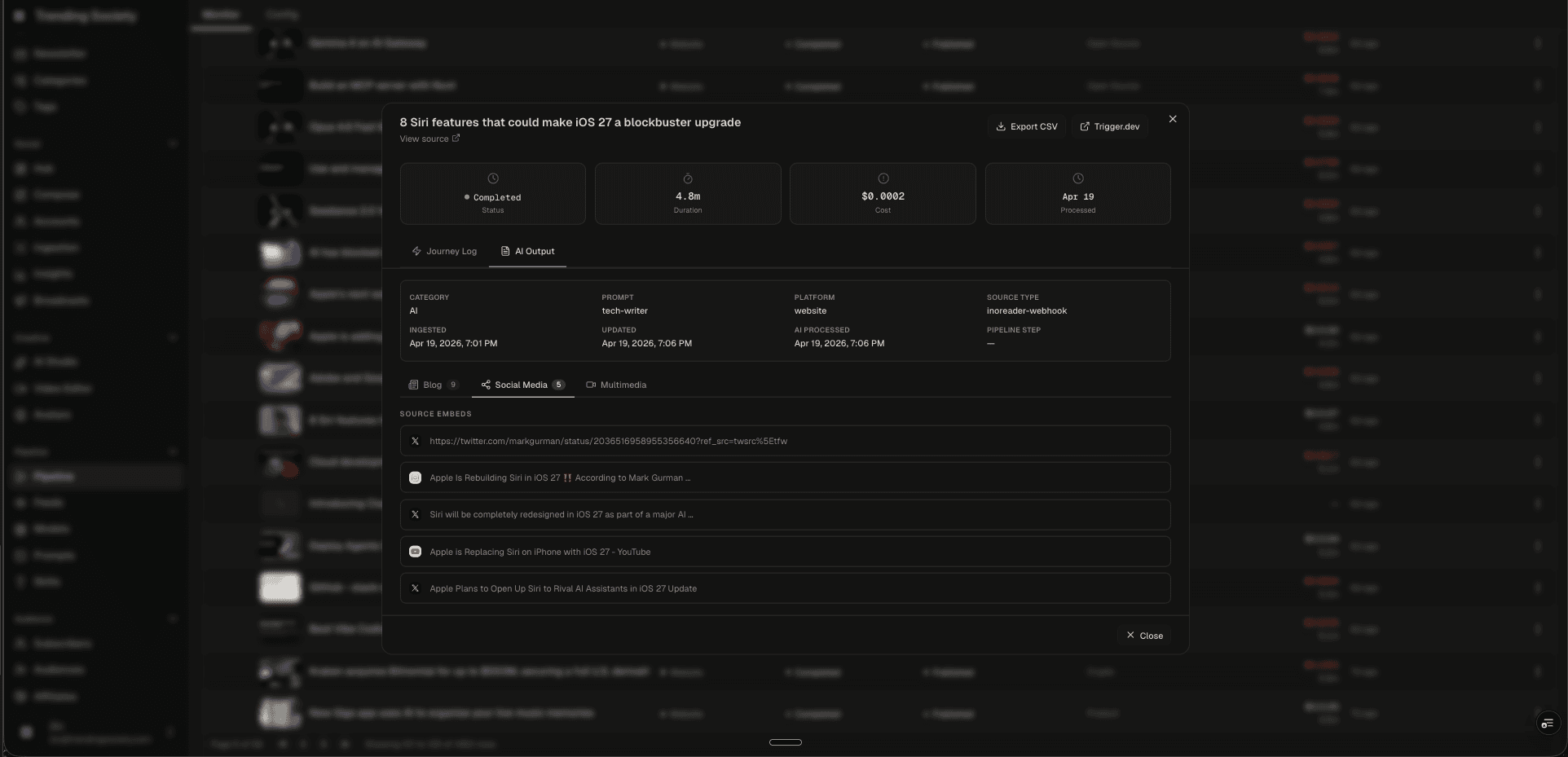 Social Media: Multi-Platform Source Embeds